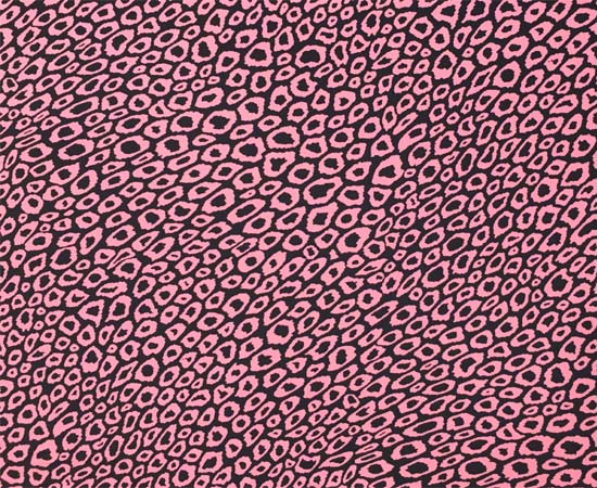 Kód: 39234 Mini színes ocelot mintás fürdőruha anyag - PINK-BLACK